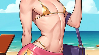 Ep2: Day 2: Beach Activities - Futa Zone Lewd Control