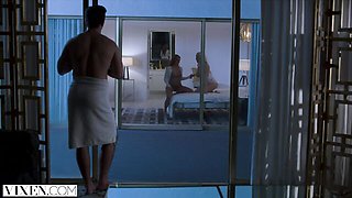 Vixen featuring Manuel Ferrara and Kylie Page's threesome dirt