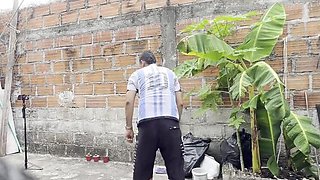 Boss fucks employee at work - Latina MILF with big tits gives blowjob and takes huge cock doggystyle