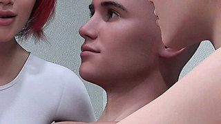 Adored by the Devil 13 - Sasha Shows Full Nude Body and Hannah Goes Topless