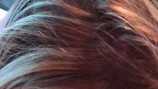 Amazing amateur blonde enjoying a doggystyle