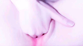 playin my virgin pink pussy solo masturbate
