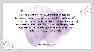 Femdom JOI Mean Denial Part 7