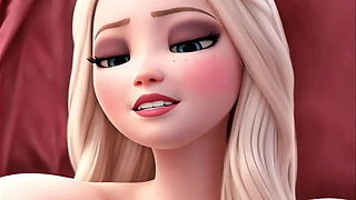 POV: Elsa wants morning sex with you and she is desperate