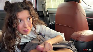 Katty West Wants To Fuck Her Boyfriend In A Car In Public One Last Time Before They Break Up