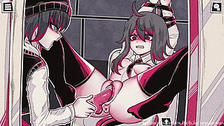 GIGANTIC FAUX-COCK FOR HER EDIBLE FUCKBOX