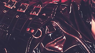 Curvy MILF Teasing in Latex, Seducing in Stockings and so Wet in Pvc (arya Grander)