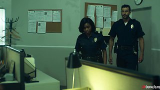 Nicole Kitt's Wild Ebony Passion Ignites in Dirty Creampie Heat