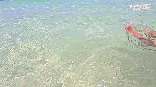 910 in Pantyhose Under Water