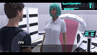 Stranded in Space - Blue Haired MILF Want Threesome with Me & Hot Busty Doctor
