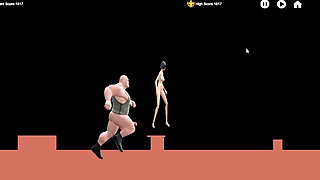 Naked Run 1.0 Game play