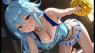 Anime Waifus in Sexy Outfits with Shiny Skin SET 12