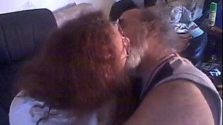 Older play mate gets kiss lap dance with the nurse in her white uniform!