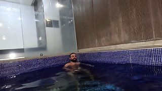 Motel Day with Pool - Loving Dirty Couple Fucking and Laughing