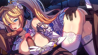 durandal enjoy her time with three big