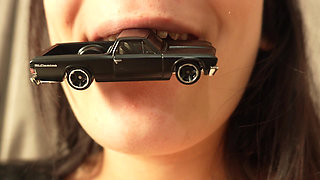 Tiny Car Huge Fun Giantess Gets Naughty with Her New Toy