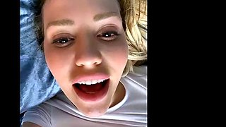 Close up blonde fucked and fingered in her pussy