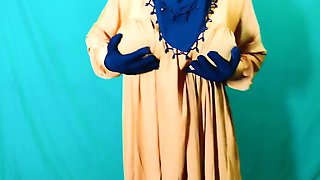 Indian Beautiful Hijabi Muslim Couple Thirsty For Sex