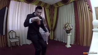 Noche de Bodas ft. Masco Banderas: Blowjob, Doggy  Cowgirl Porn