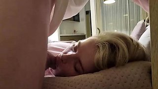 Blonde VladaMais Wakes Me Up With Morning Blowjob & Cumshot