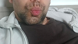 Thick cum ejaculation