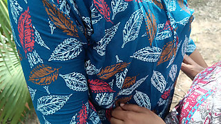 Step Sisters Enjoying Outdoor Hot Romance