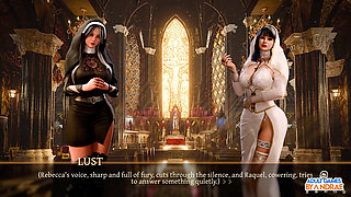 Sisters in Sin Gameplay Part 9 - Conflict Inside the Monastery