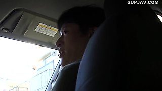 Subtitled POV Japanese AV busty bath blowjob handjob