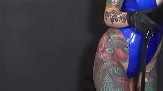 Anal Fisting and Huge Dick Strapon, Mistress Hard Fucks Masochist's Anal and Makes Him Hers