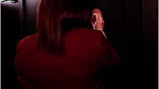 Schoolgirl Sucks Cock At The