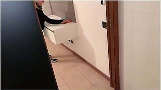 What A Shame! The Neighbors Knock On Our Door With Screams And Annika Makes Orgasm On Purpose. Ita