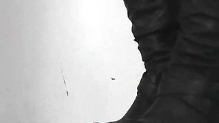 Slave's Orgasm Under Mistress Sydney's Boots