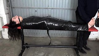 FetishGarage – Mummified feet brushing