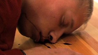 Slutty amateurs sucking cocks in group sex party