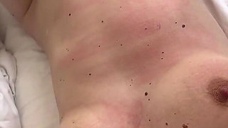 Belly Spanking, Face and Tits Slapping