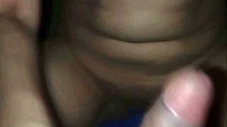 My horny stepmom caught me off guard and started sucking my cock.