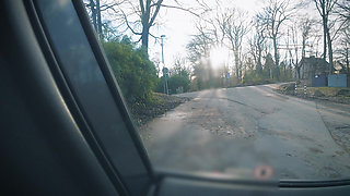 Mandy Gives Blowjob in the Car Then Gets Fucked in the Ass!