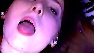 Ggg - Omg! Busty Brunette Gets Fucked by Muscular Guy in Group Setting