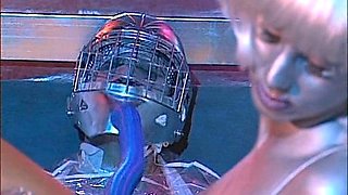 Rough Threesome DP Lesbian Toying