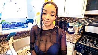 Naughty Lily Starfire at blowjob video