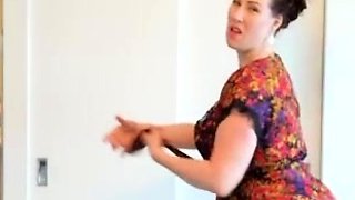 Big boobs milf masturbates with her dildo