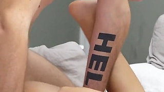 Oral Sex and Fingering Leads to Hobble Belt Bondage and a Fuck