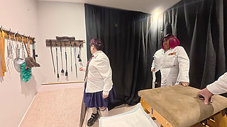 Teachers Dirty Slut Gets Double Domination Part 1