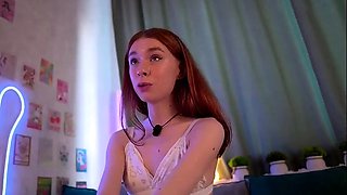 Close up teen foot worship