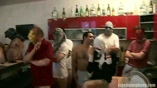 WIFE\'S DREAM COMES TRUE AT CZECH GANG BANG