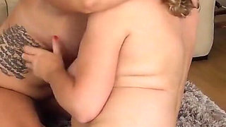 Camilla on the rug with Louise Lee