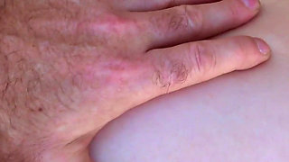 Watching dude fucks blonde MILF on the beach