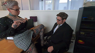 Hardworking Secretary Gets Fucked by Her Boss!