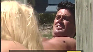 Training playing pussy fucking in the park