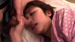 Subtitled POV Japanese AV busty bath blowjob handjob